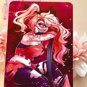 Cherri Bomb Art Print | Hazbin Hotel |