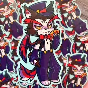 Husk Chibi | Vinyl , Weatherproof, Hazbin Hotel |