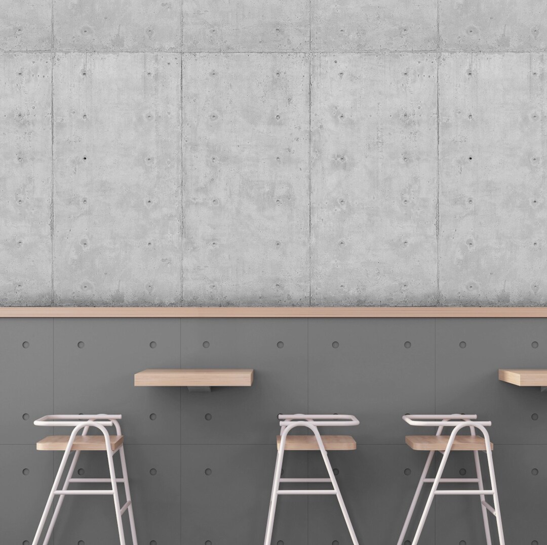 Concrete Wall Peel and Stick Wallpaper Concrete Texture Etsy Australia