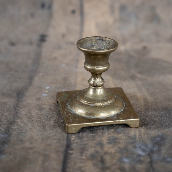 Chime candle holder Mini candlestick Brass spell candle holder