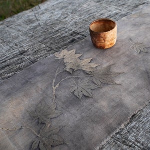 Alter cloth runner Linen altar cloth Tarot cloth for spread Chabu