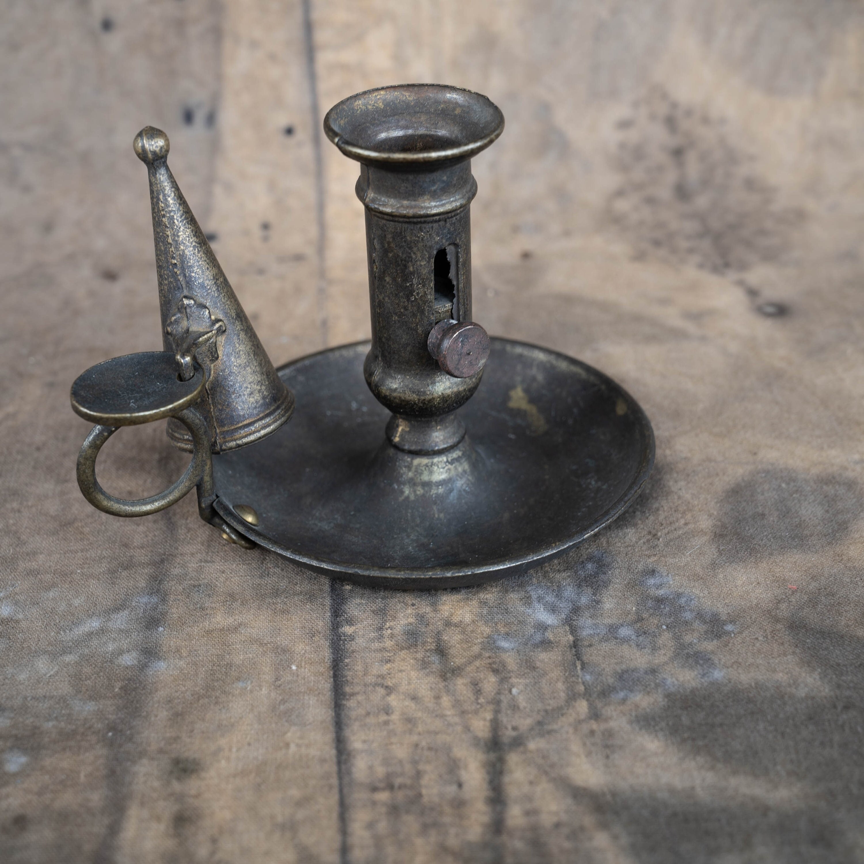 Brass Candle Holder With Handle -  Canada