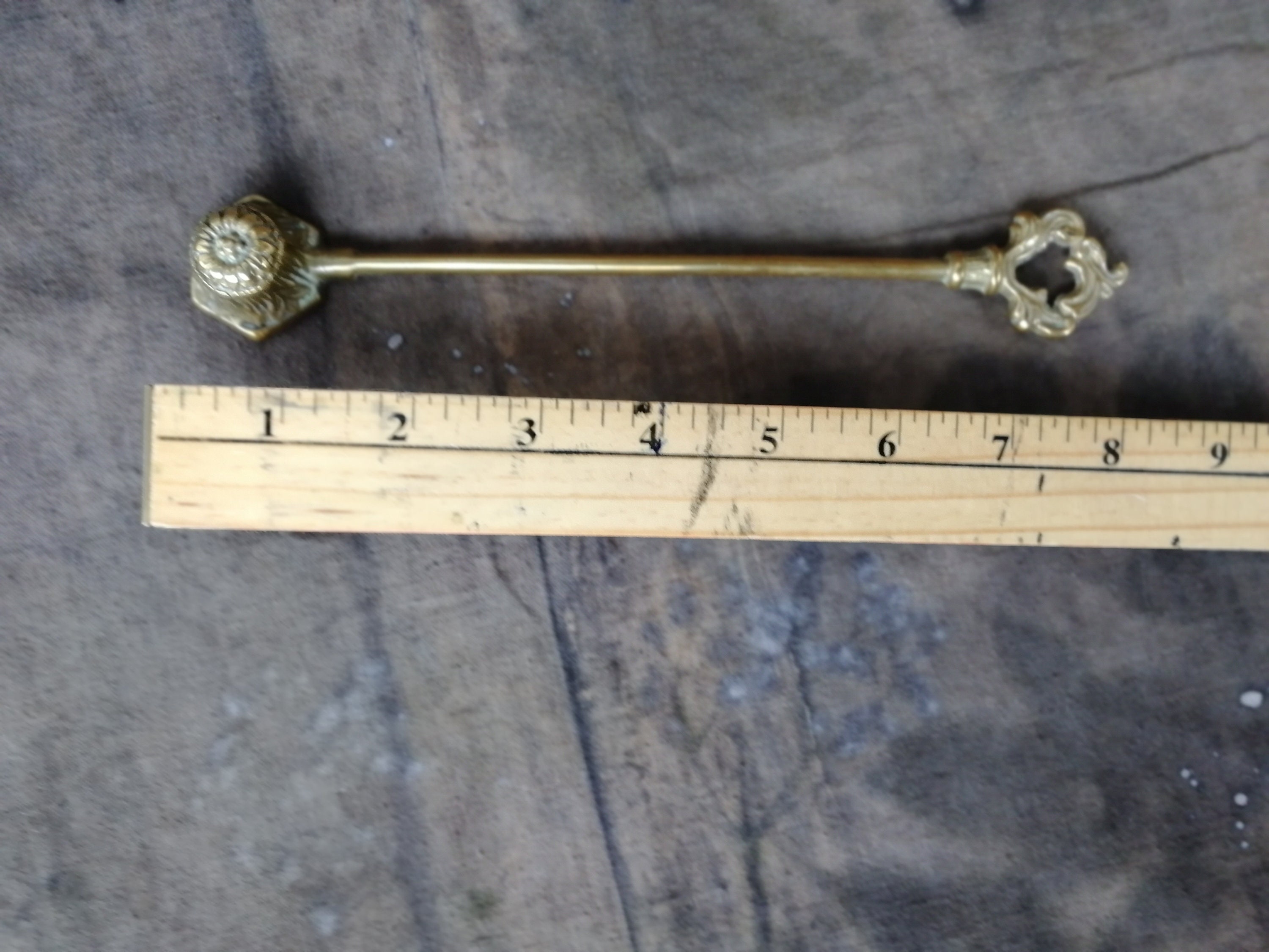 Brass candle snuffer Vintage candle extinguisher Etsy