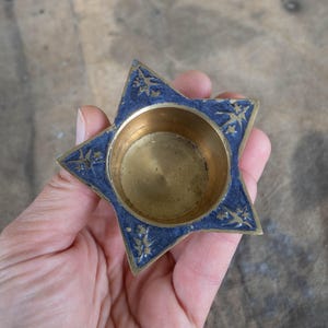 Himmlischer Teelichthalter Messing Sterne Kerzenhalter Vintage Teelicht Hexerei Lieferungen