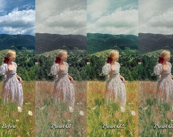 Earthy Lightroom Presets | Warm Natural Tones for Instagram, Bloggers and Lifestyle Photography | Mobile & Desktop
