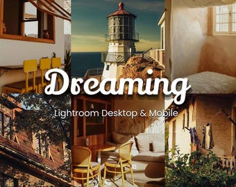 30 Dreaming Lightroom Presets Mobile & Desktop 2026 - Soft Ethereal Instagram Filters, Pastel Aesthetic, Wedding Photo Edit, Dreamy Preset