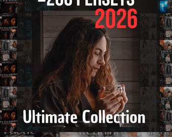 2026 Ultimate Lightroom Presets Bundle 200+ Mobile & Desktop Presets, Best Sellers Photo Filters cInstagram Blogger Travel Digital Download