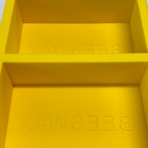 Beeswax Mold - (2) 1 pound Block Mold & (5) 1 ounce Bar Mold - Silicone Rubber
