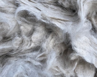 Natural short fiber flax tow