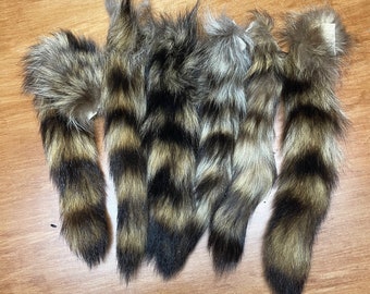 Raccoon Tail - Etsy