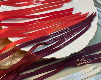 Ringband (neue Farben) Personalisiert mit Klett