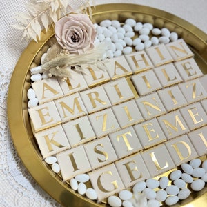 Allahin Emri Ile Kizinizi Istemeye Geldik Chocolate - ELEGANCE Kiz Isteme Cikolatasi - Chocolate Kiz İsteme Söz Nişan Engagement