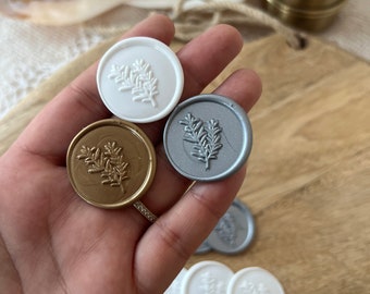 wax seal | rosemary | self-adhesive