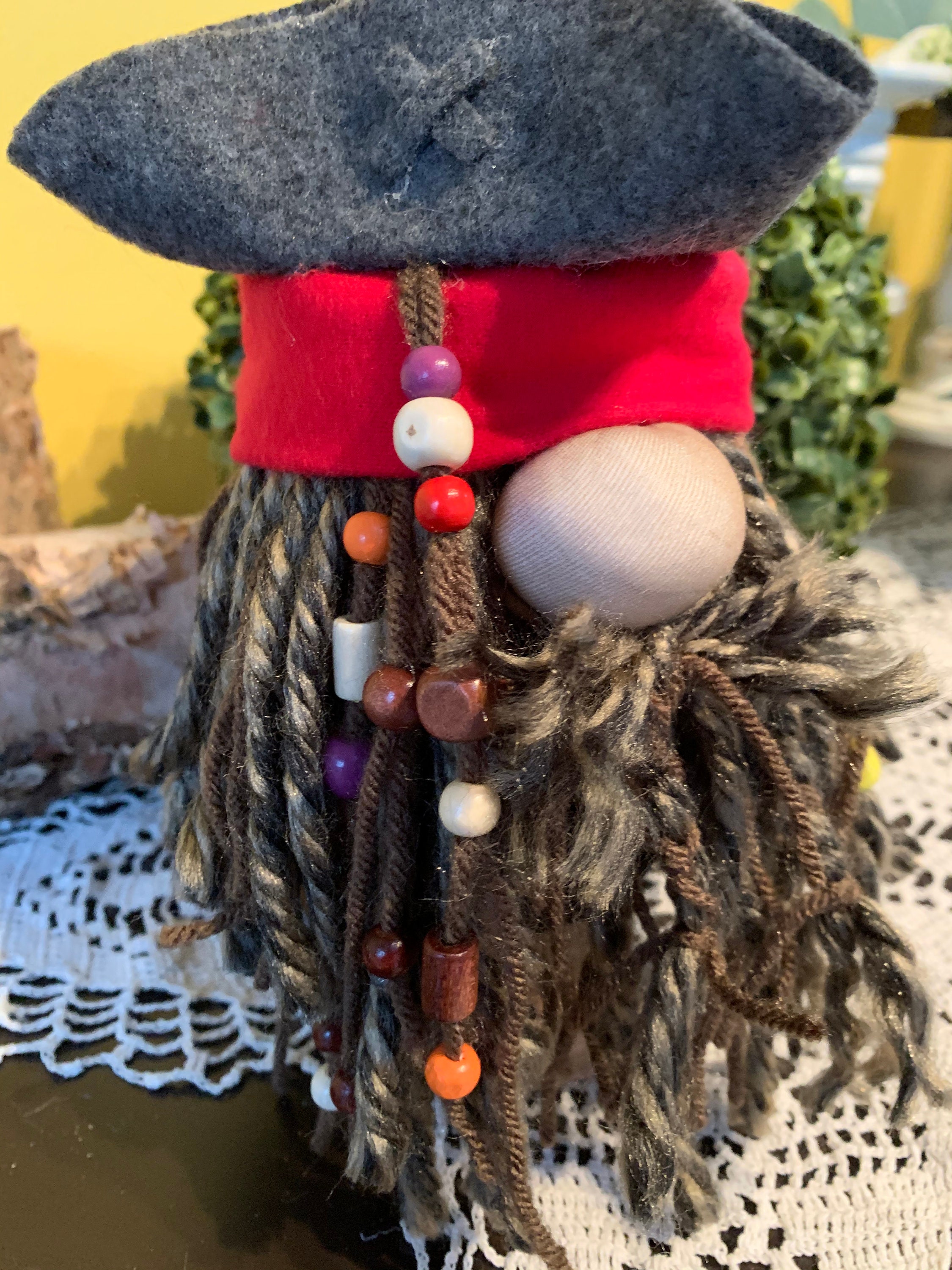 Captain Jack Sparrow Pirate Gnome Pirates of the Caribbean Etsy
