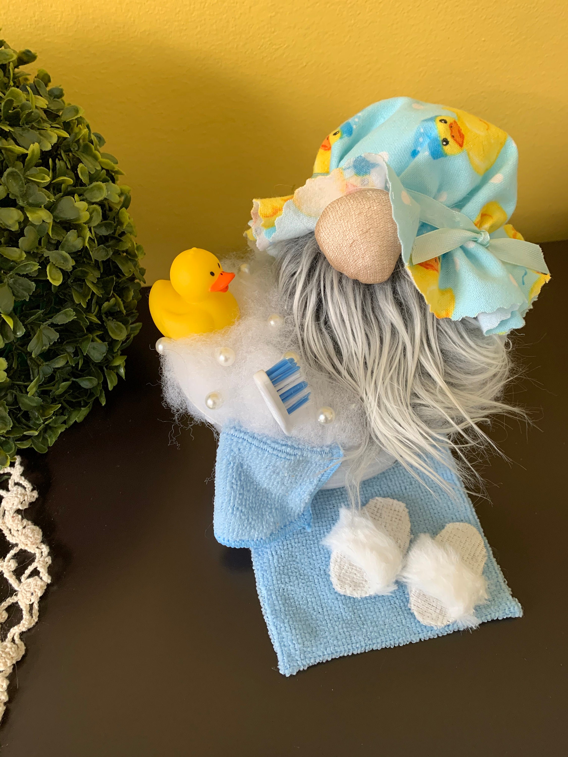 Bathtub Gnome Gnome in a bathtub Sock Gnome Bath Tub Gnome Etsy
