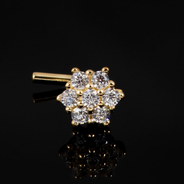 Flower Nose Ring Etsy