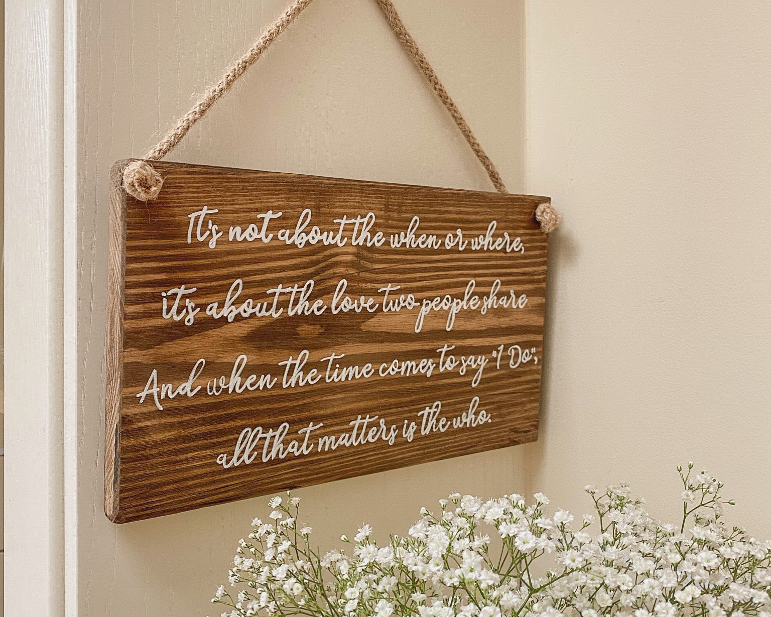 Wooden Custom Quote Sign Wooden Quote Plaque Custom Quote Etsy UK
