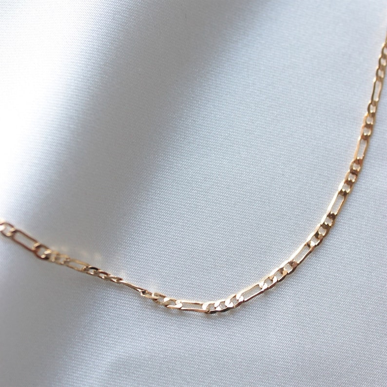 14k Gold Rope Chain Necklace I Chain Necklace I Handmade I Gold Chain Necklace I Dainty chain I Boyfriend Chain Necklace I Serpentina Chain