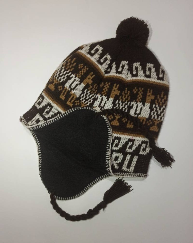 Chullos. Peruvian Alpaca Winter Hats Hand Woven. Hand Knitted Etsy