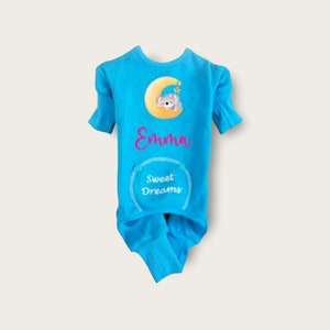 Custom dog pajamas | sweet dreams dog pajamas | dog pjs | cozy dog pajamas | dog jammies | puppy pajamas | pajamas for dogs
