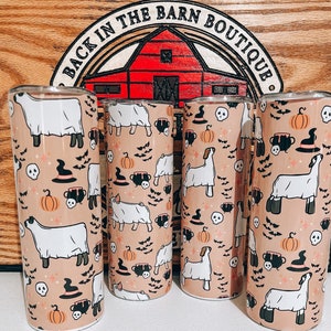 20oz Spooky Season Livestock Tumbler