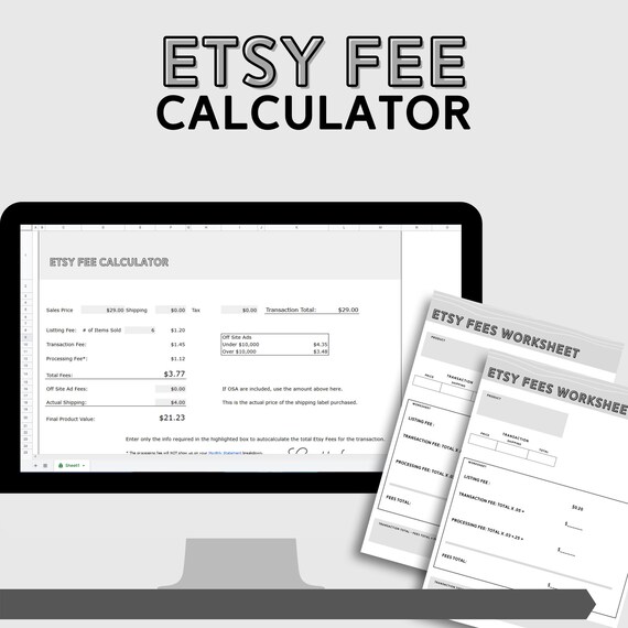 ETSY FEE CALCULATOR complete Etsy Fee Calculator for the Etsy