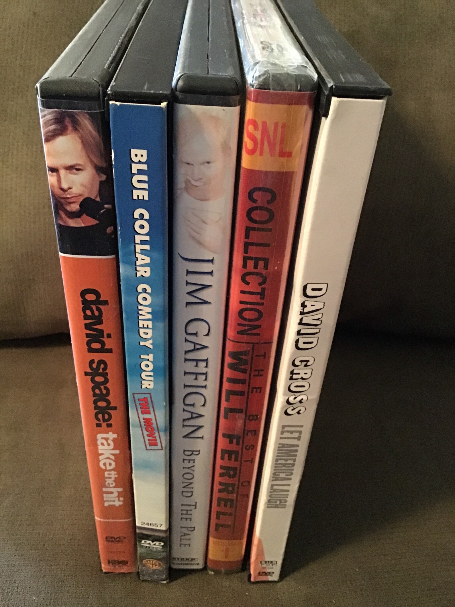 Lot of 5 Standup Comedy DVDs. Free Shipping. All in Etsy