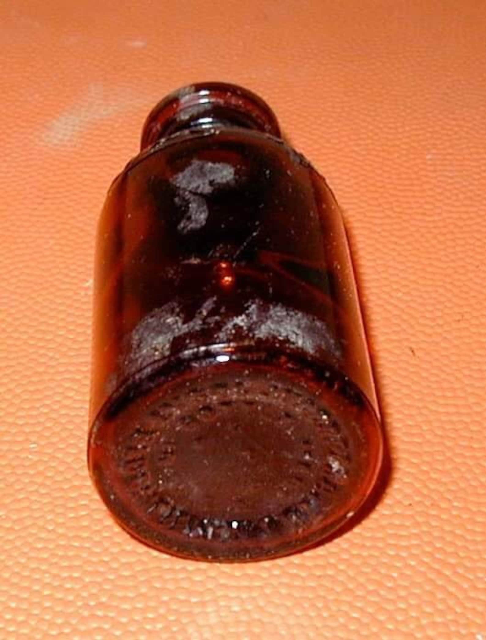 Vintage 1913 Lysol Bottle Amber Glass 4. Free Shipping. Made Etsy