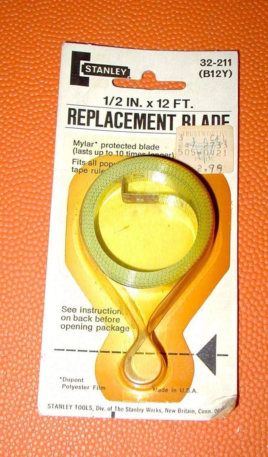Stanley Replacement Blade for Tape Measure. Model 32211. Etsy