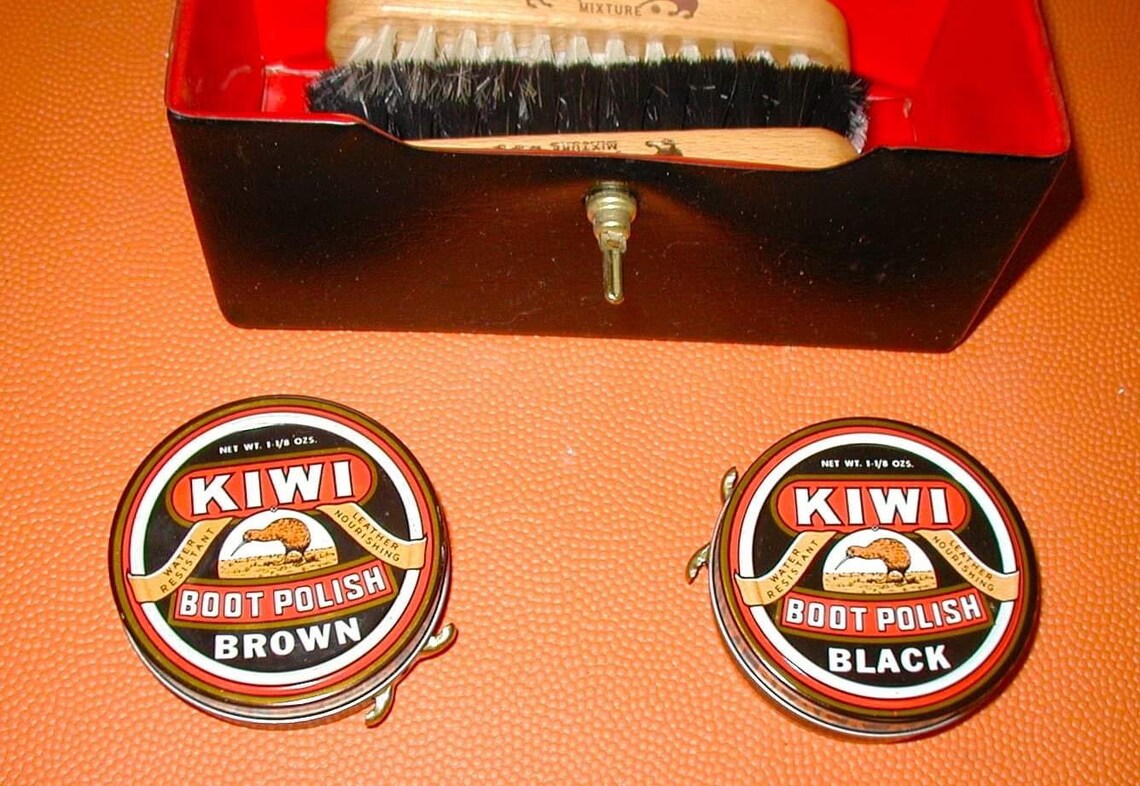 kiwi boot polish kit
