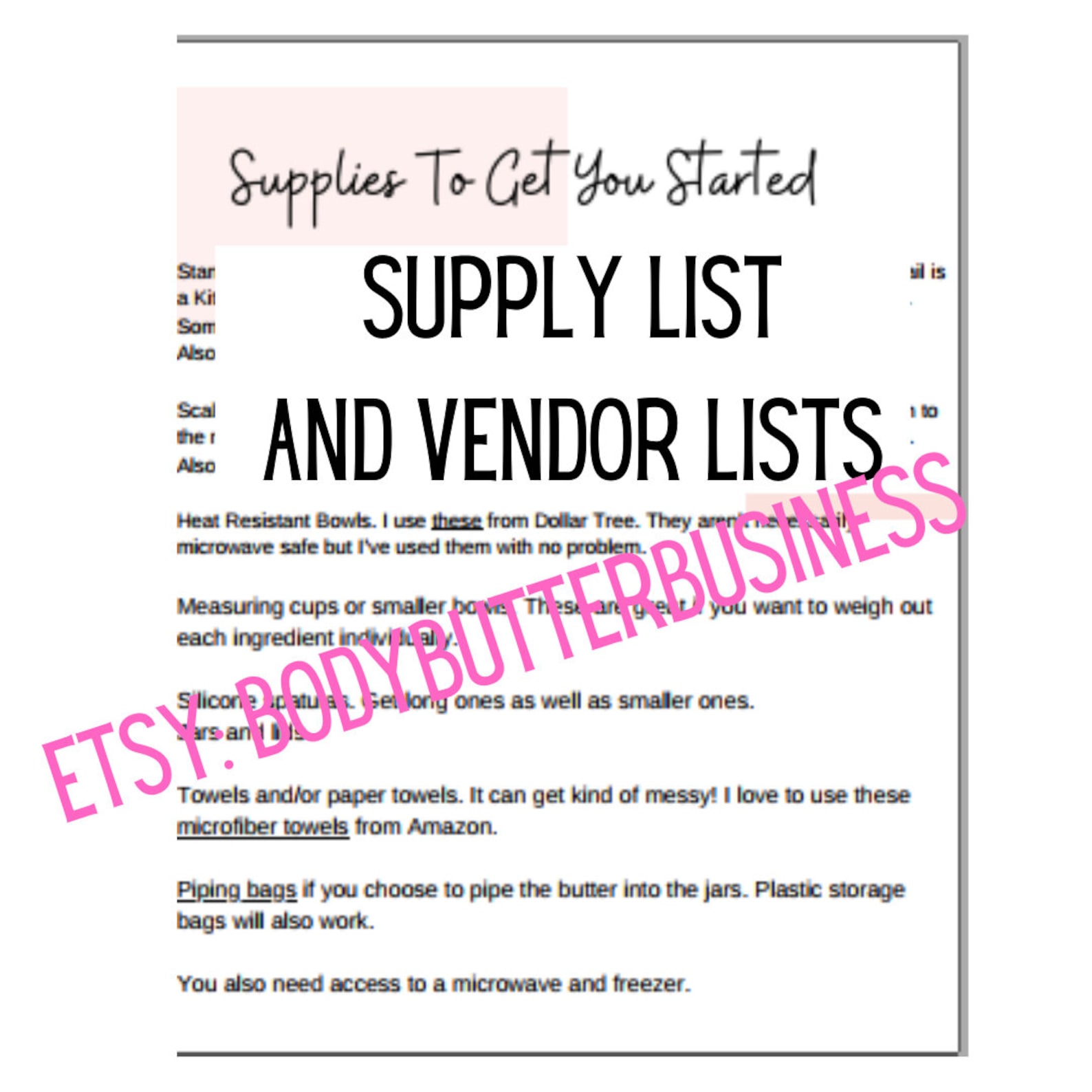 Start Your Body Butter Business//body Butter Recipes//diy Body Etsy