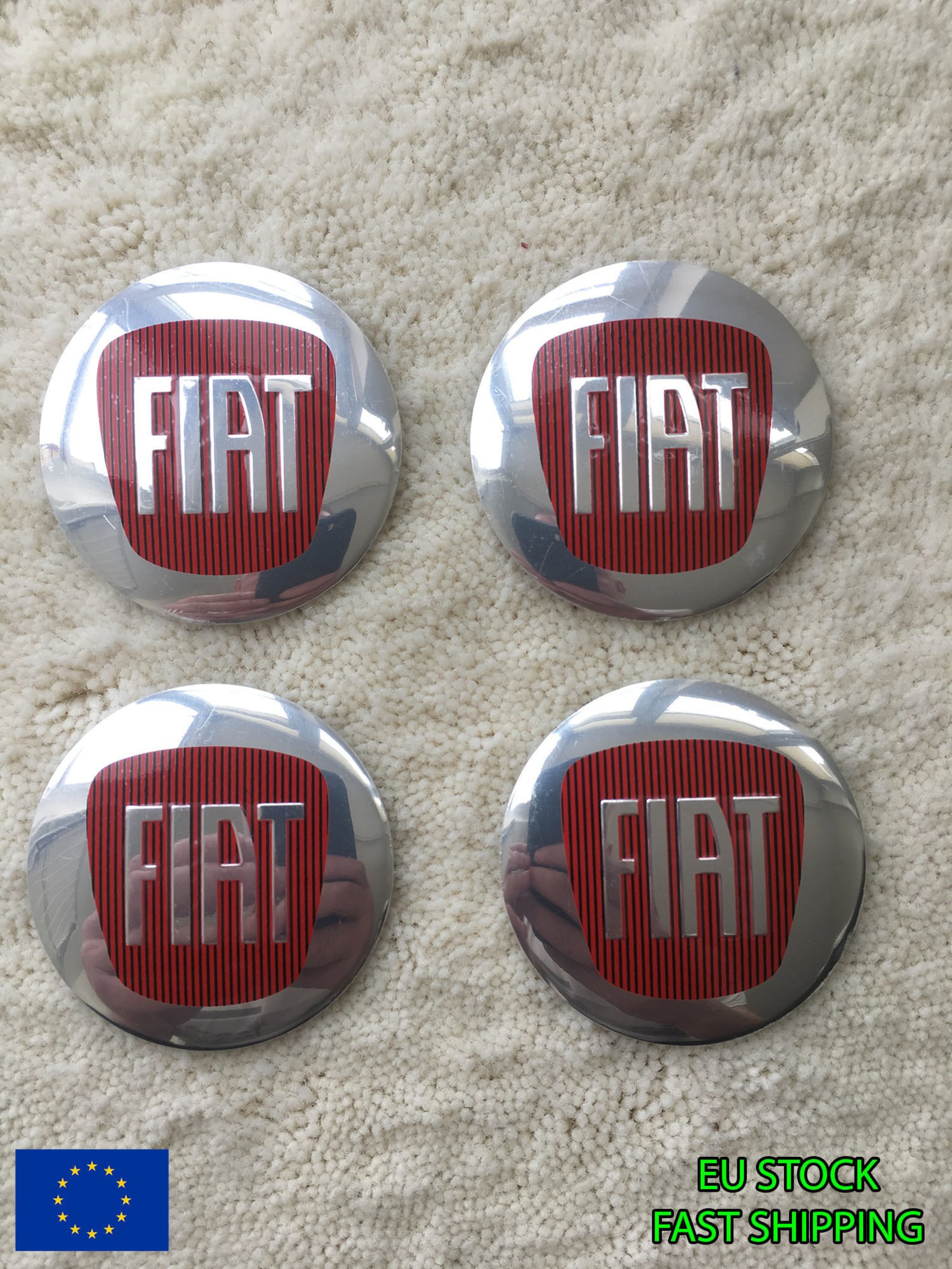 4pcs 2.20inch 56mm FIAT Wheel Center Hub Caps Stickers Etsy