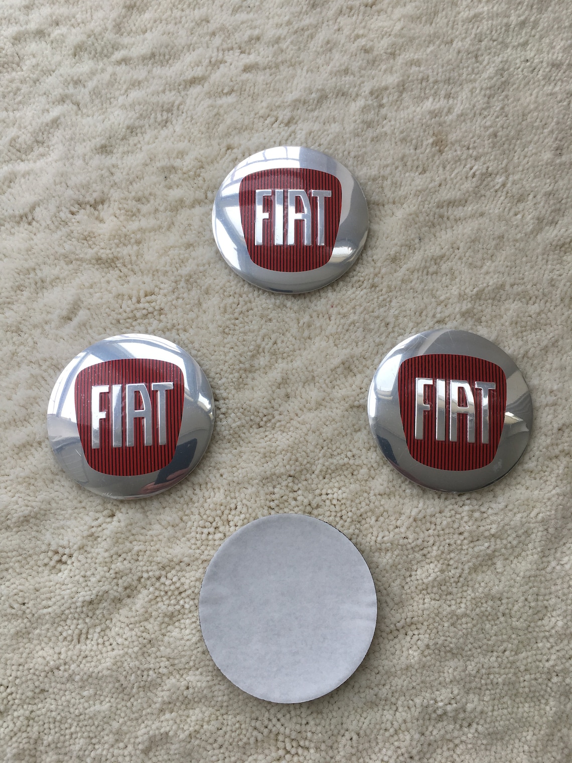 4pcs 2.20inch 56mm FIAT Wheel Center Hub Caps Stickers Etsy