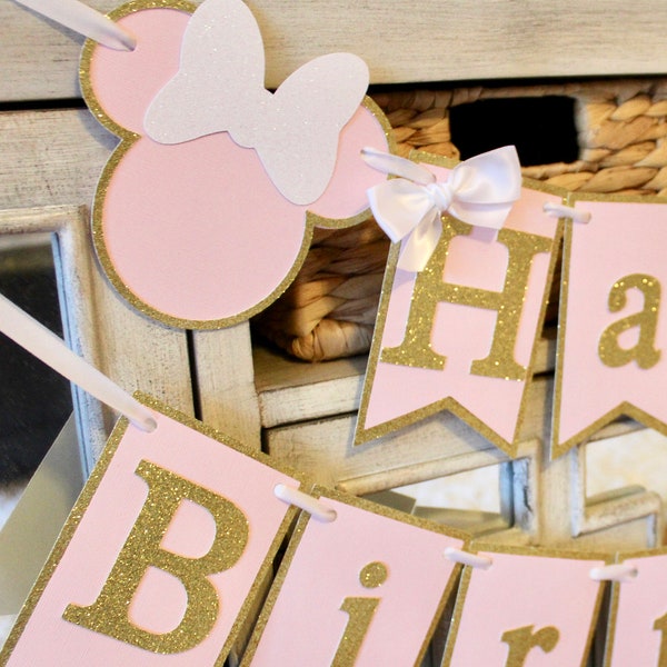 Minnie Mouse Banner - Etsy