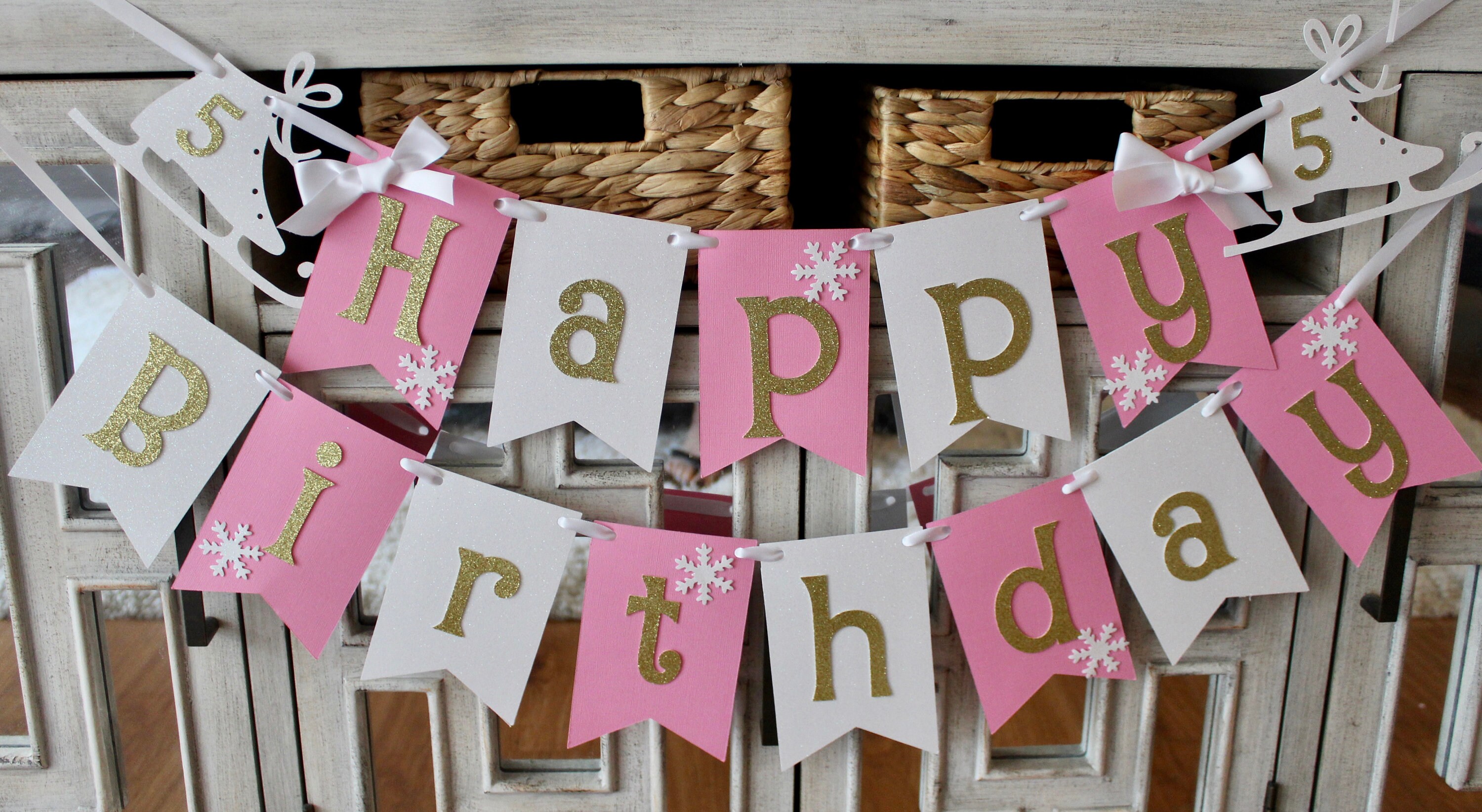 Ice Skating Birthday Party Decorations Ice Skating Party Etsy