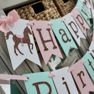 Horse Birthday Banner, Horse Birthday Party Decorations, Horse Birthday Decorations, Horse Banner, Pony BirthdayPaarty, Pony Banner