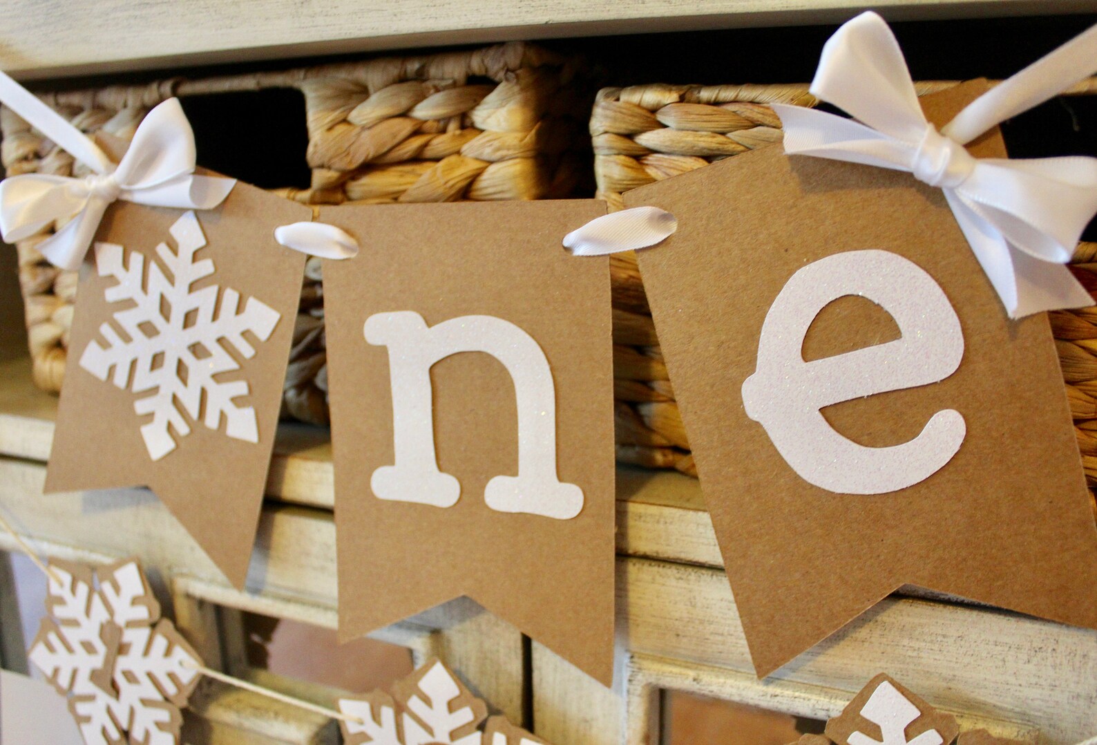 Winter Onederland Banners Winter Onederland Birthday Winter - Etsy