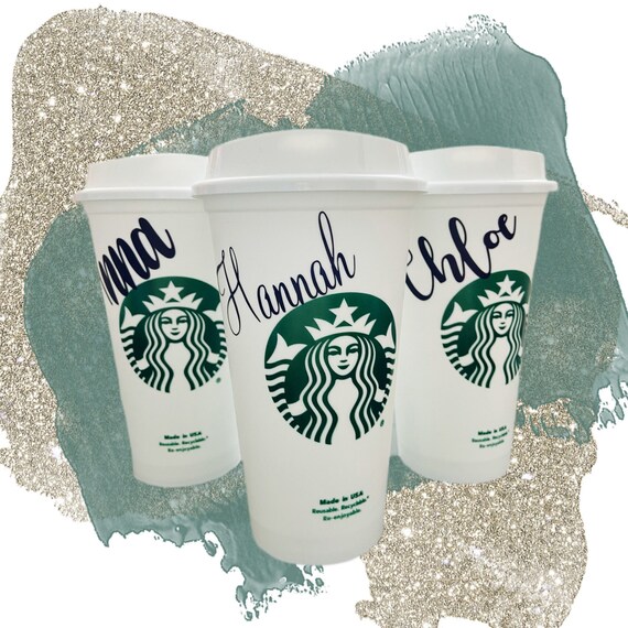Starbucks Hot Cup With Lid Name. Reusable Starbucks Hot Cup With Custom Name Reusable Tumbler for Friends family mum dad birthday gift Etsy Canada