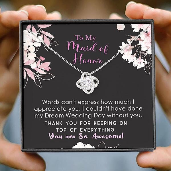 Special Gift for Maid of Honor Maid of Honor Message Maid of Etsy