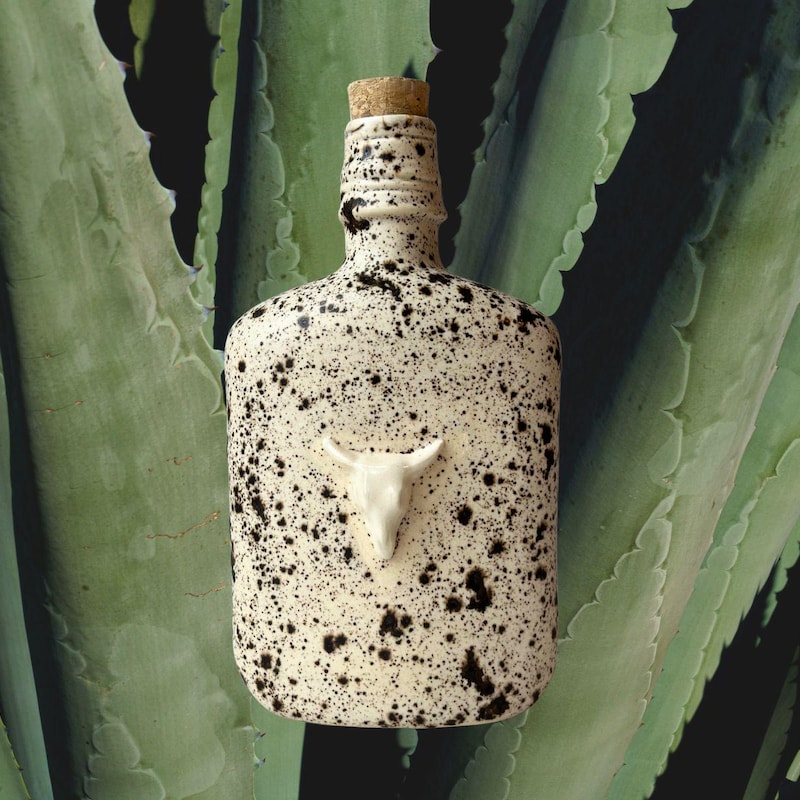 Ceramic Flask - Etsy