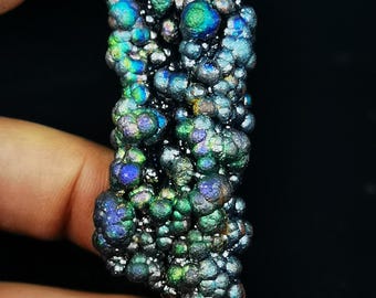 6.5cm Stalactite Top Premium Iridescent Goethite Turgite