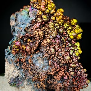 Iridescent Goethite Turgite Specimen: Natural Hematite Mystery Stone (386g, 11x15x7cm