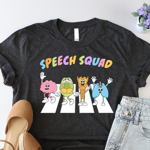 Speech Squad Shirt, Speech Therapy Shirt, Gift For Speech Therapist, Speech Language Pathologist Shirt, SLP Shirt, Speech Teacher Gift, Girl