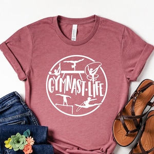 Gymnast life shirt, Ballerina Shirt, gymnastics shirt, gymnastics gift, gymnastics mom, Gymnastics lover shirt, Gymnastics lover gift