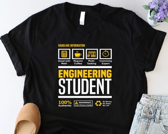 Handling Information Shirt, Engineer Graduation Shirt, Nerd Engineer Gift, Electrical Engineering Shirt, Engineering Student Life Shirt, Mom