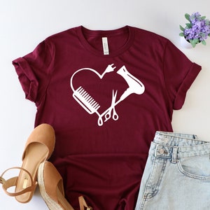Hairdresser Shirt, Hairstylist T-Shirt, Cuting Hair Tee, Gift For Hairdresser, hairstylist shirt, barber shirt, funny hairstylist shirt