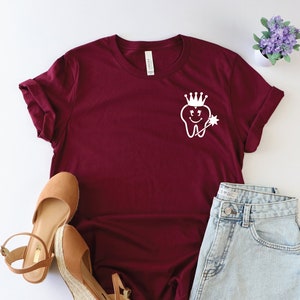 Tooth fairy shirt, Tooth shirt, Dentist Shirt, Dentist graduation, Dental assistant shirt, orthodontist shirt, rdh shirt,dental school shirt
