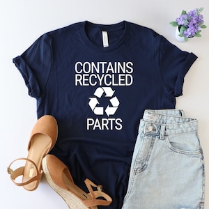 Contains Recycled Parts shirt, Organ donation shirt, Organs transplant shirt, Transplant Survivor shirt, medicine shirt, kidney transplant