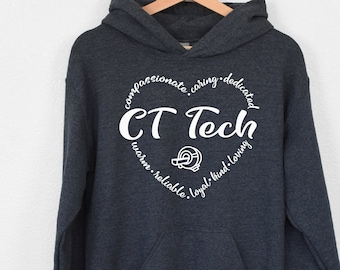 CT Tech Hoodie, Gift For Xray Technologist, Radiology School Hoodie,Funny Xray Student Hoodie, CT Tech Definition Hoodie, Rad Tech Week Gift