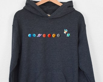 Astronaut Spaceman Hoodie, Astronaut Birthday Hoodie, Funny Planets Hoodie, Spacewomen Hoodie,Outer Space Hoodie, Spacewalk Astronaut Hoodie